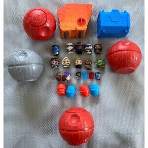 LOT of 15 Disney Star Wars Doorables Squish Squadron Special Edition Tsum Tsum